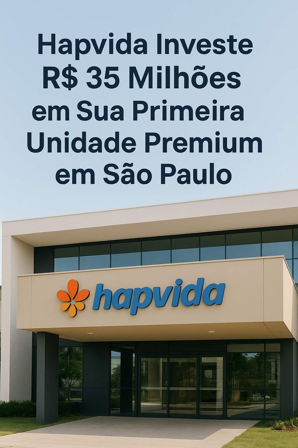 🏥 Hapvida Investe R$ 35 Milhões em Sua Primeira Unidade Premium em São Paulo